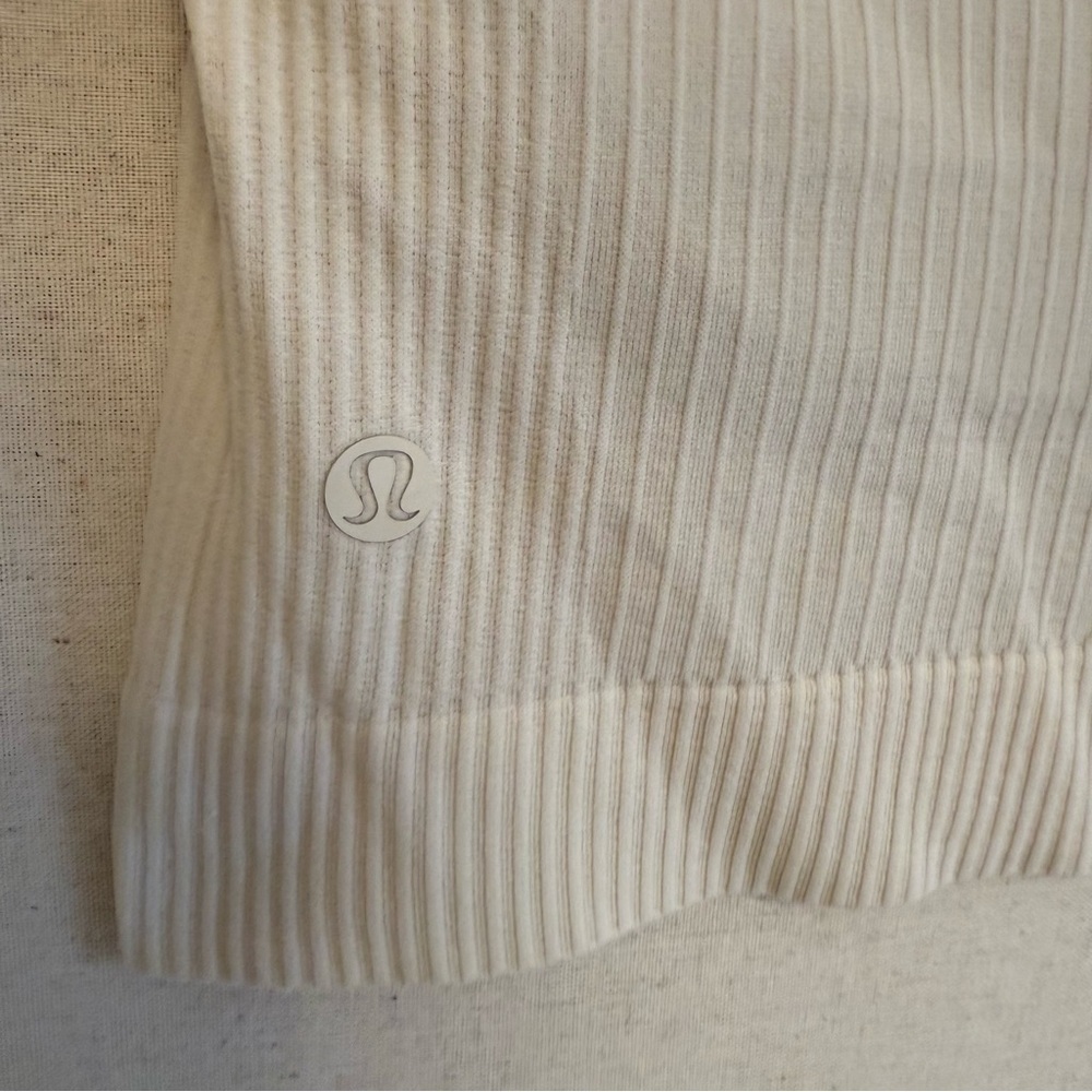 Lululemon Ebb to Street Long Sleeve white opal - Picture 4 of 9